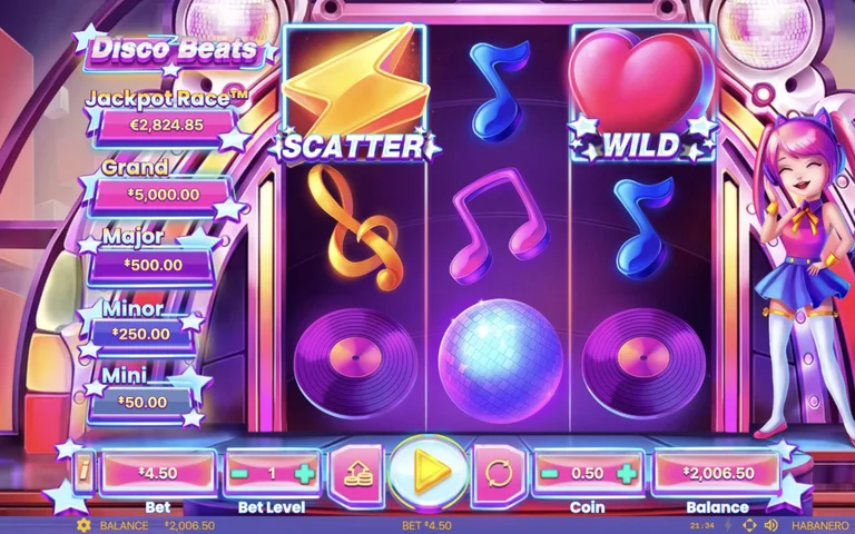Disco Beats base gameplay